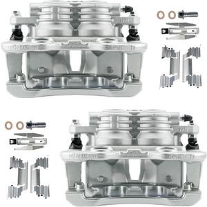 Rear Disc Brake Calipers Kit 18B4764+18B4765 Replace for 2003-2006 Chevy Silverado 1500, 2000-2006 Tahoe, 2000-2006 Suburban 1500, 2002-2006 GMC Sierra 1500, 2000-2006 Yukon, 19141724+19141725