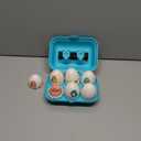 Pinkiwine Easter Hide & Squeak Dinosaur Eggs Montessori Sorting & Matching Learning Toys for Toddlers Kids Boys Girls Easter Basket Stuffers Gifts Party Favors