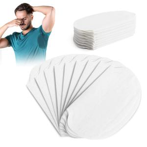 Armpit Sweat Pads,Aoeoun Underarm Sweat Pads for Women and Men [100 Packs],Disposable Premium Absorbent Armpit Underarm Shields,Comfortable Unflavored,Non Visible,Sweat Free Armpit Protection (Bright White)