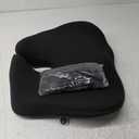 Car Seat Cushion for Driving, Orthopedic Memory Foam Car Seat Pad for Sciatica, Tailbone, and Back Pain Relief, Driver Seat Pillow for Short Drivers on Long Drives (Black)