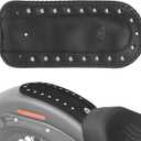 PU Leather Rear Seat Fender Bib Cover for Harley Softail Springer Heritage Classic EFI FLSTCI 2006-2017 (Rivet)