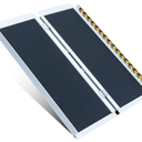 Portable Wheelchair ramp 3FT,No-Slip Aluminum Folding Handicap Ramp 800lbs Weight capacaity,Wheel Chair ramp for Home Steps,Stairs,car