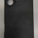 Vooii Magnetic for iPhone 17 Case, Compatible with Magsafe (Premium Liquid Silicone) (Integrated Camera Control Button) Full Body Protective Anti-Scratch Microfiber Lining 6.3", Black