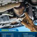 PHILTOP Rear Catalytic Converter Compatible with 2009-2010 Forester 2.5L, 2006-2009 Outback 2.5L, 2008-2011 Impreza 2.5L, 2005-2009 Legacy 2.5L - Replace# 55585, 643094, 41126 (EPA Compliant)