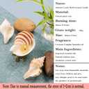 Handmade Natural Scented Candles - Conch Shell Soy Wax Candles Scented with Essential Oils, Home Scented Candles, Birthday, Christmas, Thanksgiving, Mother's Day, Stress Relief Gifts for Women