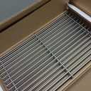 9.5MM 18.75" Grill Grates for Weber Genesis II, Grill Parts for Weber Genesis 2 300 & LX 300 Series, Genesis II E 310, E/S315 320 325 340, 304 Stainless Steel GS4 Replacement Parts for Weber 66095