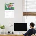 2026 Pooping Dogs Calendar Funny Dog Calendar Monthly Wall Calender 12 Month for Home Office Funny Swear Gag White Elephant Gift