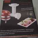 Frozen Fruit Soft Serve Maker for Kitchenaid Mixer, Dairy-Free Ice Cream Maker Attachment, Frozen Yogurt and Dessert Machine, Dishwasher Safe