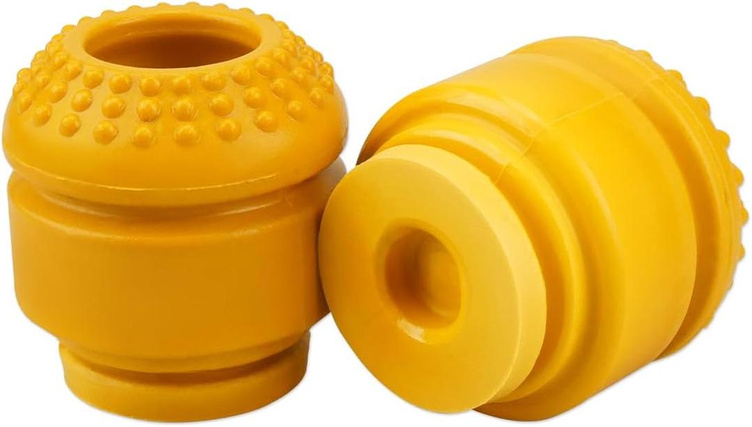 2PCS Front Suspension Bumper Bump Stop Fit for Ford F-250 F-350 F-450 F-550 F-650 Super Duty 2005-2024 Replace DC3Z-3020-B