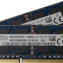 Hynix original 16GB (2 x 8GB), 204-pin SODIMM, DDR3 PC3L-12800, 1600MHz memory module