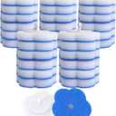 Toilet Bowl Wand Refills 32 Pcs Disposable Toilet Brush Cleaning Sponges Heads Not Compatible with Other Wand