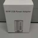 60W USB Charging Station with 6-Port (3 USB-A & 3 USB-C) for iPhone 12/13/14, Tablets & Smartphones - Purple