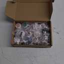 36 Pcs Retractable Badge Reel Clips Holder ID Badge Reel Alligator Clip Name Tag Reels for Nurse, Doctor, Teachers, Students