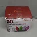 Vintage C9 LED Christmas Lights Outdoor, 100 Feet C9 String Lights with 50 Shatterproof C9 Bulbs, Waterproof Connectable Christmas Tree Lights for Outside Roofline Patio Xmas Decorations, Warm White