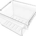 UPGRADED DA97-08692B Refrigerator Crisper Drawer Compatible with Samsung Fridge Drawer Replacement RS25J500DSG RS25J500DSR RS261MDRS RS25H5000SR Drawer for DA97-08692A Samsung Refrigerator Drawers