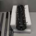 Rolling Lawn Aerator Manual Aeration Tool Heavy Duty Grass Dethatching Aeration Tool with 60 Inch Handle for Yard Garden Lawn Bearing Design, Labor Saving