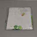 XCHI Green Hats Shamrock Coins St. Patrick's Day Tablecloth Round Table Cloth Washable Table Covers for Indoor Outdoor Dining Home Party Decorations 70x70 Inch