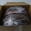 Sintuff 6 Pcs Wicker Baskets with Handles 3 Sizes Woven Garden Harvest Basket for Gathering Vegetables Wooden Bushel Apple Basket for Fruits Fall Thansk-giving Picnic Gift Farmers Market (Coffee)