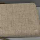 MIULEE 100% Blackout Linen Textured Curtains for Bedroom Solid Thermal Insulated Copper Brown Grommet Room Darkening Curtains & Drapes Luxury Decor for Living Room Nursery 52 x 84 Inch (2 Panels)