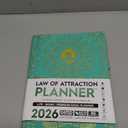 Deluxe 2026 Planner Weekly and Monthly | Law of Attraction Planner with Productivity App | 12-Month for Productivity, Gratitude & Goal Setting | Includes Foldable Vision Board, Gift Box & Stickers (B5 (Dated) 7.2" x 10.1")