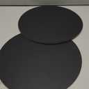 Cork Plant Coasters - Double Layered 12 Inch Planter Coasters, Absorbent Cork Plant Mats for House Plants, 2 Pcs