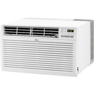 LG 10,000 BTU Through the Wall Air Conditioner, 115V, Cools up to 440 Sq. Ft. for Bedroom, Living Room, Apartment, with Remote, 3 Cool & Fan Speeds, Wall AC Unit, Bright White