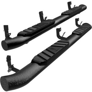 Tyger Auto 3.5" Rider Running Boards Compatible with 2010-2018 Dodge Ram 1500 / 2500 / 3500; Ram Classic | Crew Cab | TG-SS2D35318 | Side Step Rail Nerf Bars (Textured Black)