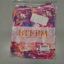 BTFBM Womens Spring 2026 Casual Maxi Dresses Short Sleeve Smocked Tiered Floral Boho Long Beach Dress with Pockets (M)