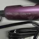 Conair Worldwide Folding Handle Hair Dryer with Concentrator & Diffuser, 1875W Travel Blow Dryer with Smart Voltage Technology, Ionic Conditioning Fights Frizz, 3 Heat & 2 Speed Settings, Purple