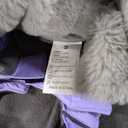 Doglay Dog Coat with Harness, Reflective Warm Dog Jacket Waterproof Puppy Winter Coat for Cold Weather, Adjustable Fleece Jacket for Small Medium Large Dogs (Light Purple, Small)