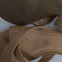XOXO Women's Alisha Heeled Sandal (9.5, Tan)
