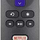 OEM Replacement Remote Control Compatible with All TCL Roku Smart TVs【Only Works with TCL Roku TV, Not for Roku Stick and Roku Box】 (Netflix/Disney Plus/Apple TV+ / HBO Max)