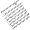 67558 Burner Tubes Replacement Parts for Weber Summit 660 670 Gas Grill Models, 8 Pack Pipe Grill Burner Tubes, Stainless Steel