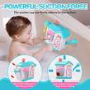 Toddler Bath Toys for 3 4 5 6 7 8 Years Old Girls, Bubble Ice Cream Maker Bath Toy, Shower Toys, Toddler Bath Toys Age 2-4, Bathtub Bubble Machine, Toy for 3 4 5 6 7 8 Years Old Boys Girls