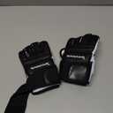 SAWANS Punch Bag Boxing Gloves Karate Mitts MMA Body Combat Taekwondo Training Martial Art Fighting Grappling Muay Thai (Medium, Black)