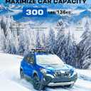 Wonderdriver 300lbs Lockable Roof Rack Cross Bars Compatible with Subaru Forester Wilderness 2022-2026,Heavy Duty Aluminum Roof Rails Crossbars Black Rooftop Cargo Carrier Luggage