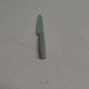 Colori Non-Stick Straight Paring Knife with Safety Sheath, 8 inch Green