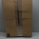 Flag Display Case for American Veteran Burial Flag, 5' x 9.5' Military Flag Shadow Box with HD Tempered Glass and Wall Mounted, Memorial Flag Frame for Folded Funeral Flag Mahogany