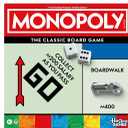 Monopoly Board Game | Classic Game with Storage Tray and Larger Tokens | Ages 8+ | 2 to 6 Players | Family Games for Kids and Adults | Kids Gifts