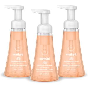 Method Foaming Hand Wash, Sandalwood + Cedar, 10 fl oz, 3 pack