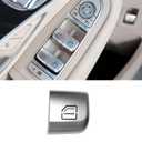 TTCR-II Interior Window Glass Lift Switch Button for Mercedes C Class W205 2015-2021 GLC Class 2016-2022, 1 Pc Front Right Window Control Power Push Button Cover