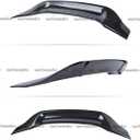 2014-2019 Compatible with Toyota Corolla Sedan Rear Trunk Spoiler, R Style Duckbill Design, Carbon Fiber Pattern ABS WheelX