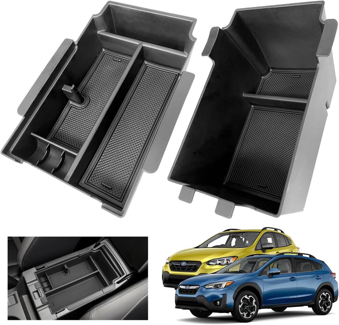 2024 2025 2026 Crosstrek Center Console Organizer Tray for 2024 2025 2026 Subaru Crosstrek Hybrid 2024 Impreza Center Armrest Storage Box for Crosstrek 2024 Accessories Storage Box Double Layer 2024 2025 2026 Crosstrek Center Console Organizer Tray for 2024 2025 2026 Subaru Crosstrek Hybrid 2024 Impreza Center Armrest Storage Box for Crosstrek 2024 Accessories Storage Box Double Layer