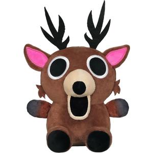 99 Nights Plush, 9.8 Inch Brown 99 Nights Deer Stuffed Animal, a Fun Bedroom Decoration (Deer-B)