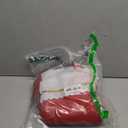 MNKXL 12PCS Christmas Stockings Bulk, Large 19 Inch Traditional Red & White Felt Stockings with White Cuff and Gold Trim, Christmas Stockings Bulk for Fireplace Mantel & Holiday Decorations