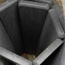 Large Stone Dish Drying Mat for Kitchen Counter, Eco-friendly, Instant Drying Pad,Diatomaceous Earth Water Absorbing Mat, Foldable and Super Absorbent Dish Drying Stone Mat, 24"16", Dark Gray (23.2" x 15.4")