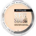 Maybelline Super Stay Up to 24HR Hybrid Powder-Foundation, Medium-to-Full Coverage Makeup, Matte Finish, 110, 1 Count