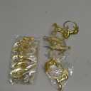 Standing Horse Shape Napkin Ring Metal Napkin Buckle Napkin Hotel/Hotel Supplies Napkin Rings Set of 12 - Gold