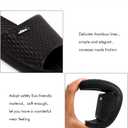 FUNKYMONKEY Womens Bathroom Shower Slippers Indoor Home Beach Non Slip Sandal (Black)