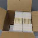 Hoikwo 18 Packs 5x7 Gold Multi Plastic Picture Frames Set with Plastic Cover for Family Photos, Artwork, Light Weight Bulk 5 by 7 Frames Packs for Wall Hanging and Table, Stylish Picture Frames